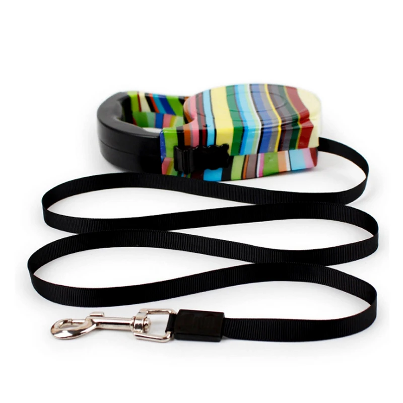 5M Pet Dog/Cat lead Automatic Retractable Dog Leash Puppy Traction Rope Chain Harness collars Drop shipping | Дом и сад