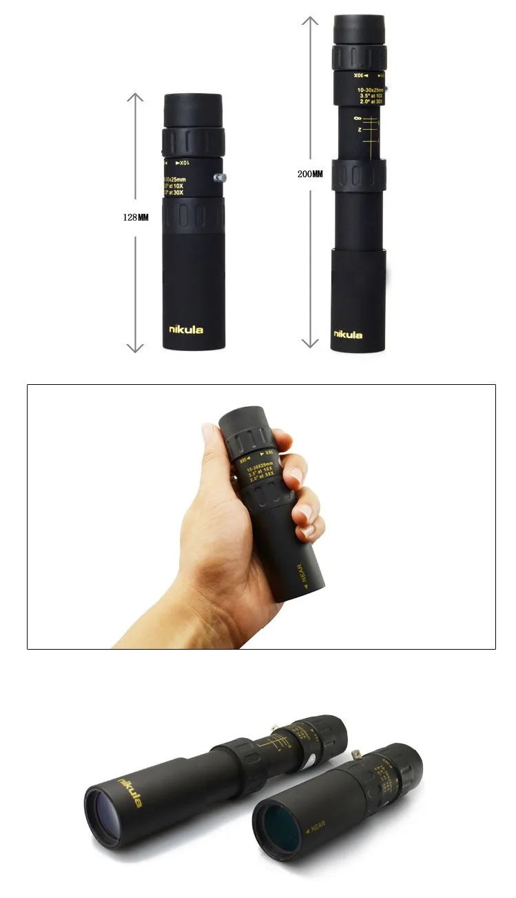 10-30x25 Binoculo Spyglass охотничий Оптический Призма прицел Lunetas Visao Noturna горячий Телескопический монокулярный телескоп