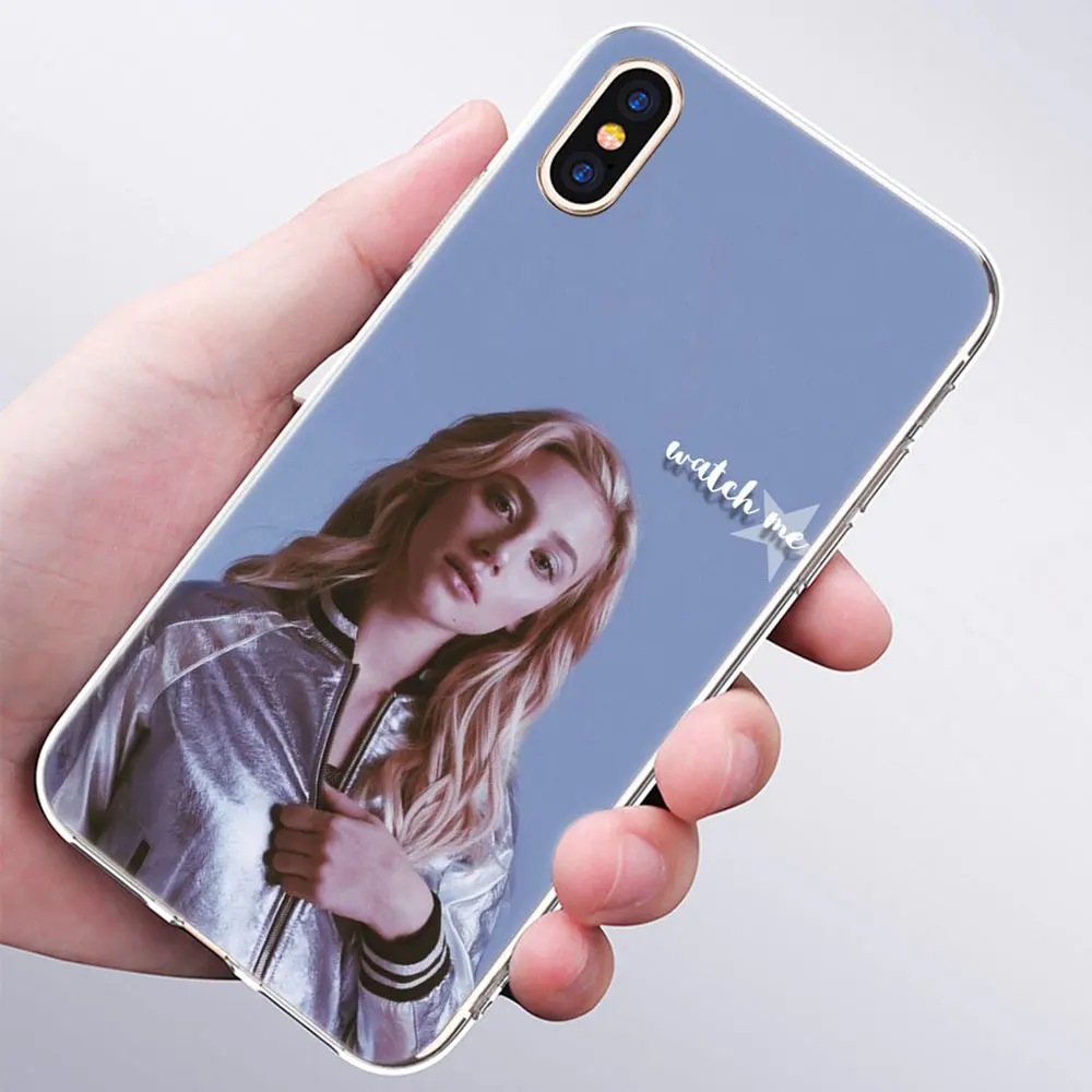 009 Hot Lili Reinhart Riverdale Soft Silicone Fashion Case for Apple iPhone 11 Pro XS MAX XR X 7 8 Plus 6 6s Plus 5 5C 5S SE Cover - Цвет: 009
