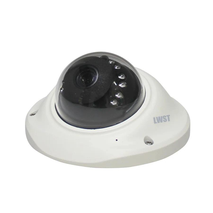 LWST новые мини ИК купольная Камера АНТИВАНДАЛЬ & всепогодный IP66 2MP IP Full HD 1080p IPC HI3516C +