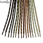 Круглые шнурки для обуви, шнур, шнурки с точками, 16 цветов, 100 см-160 см