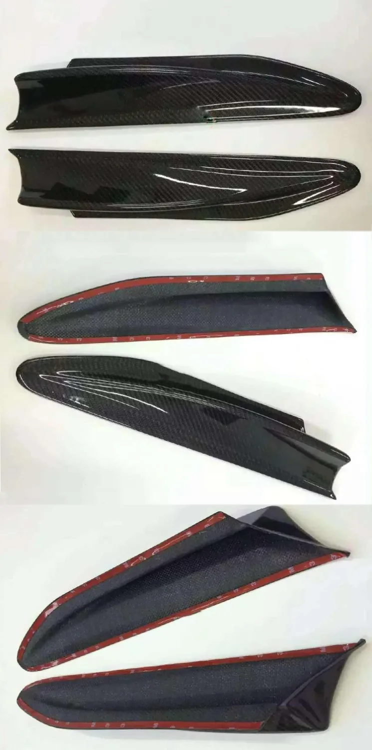 

Fit for TOYOTA GT86 BRZ leaf decorative board TRD carbon fiber air wind knife