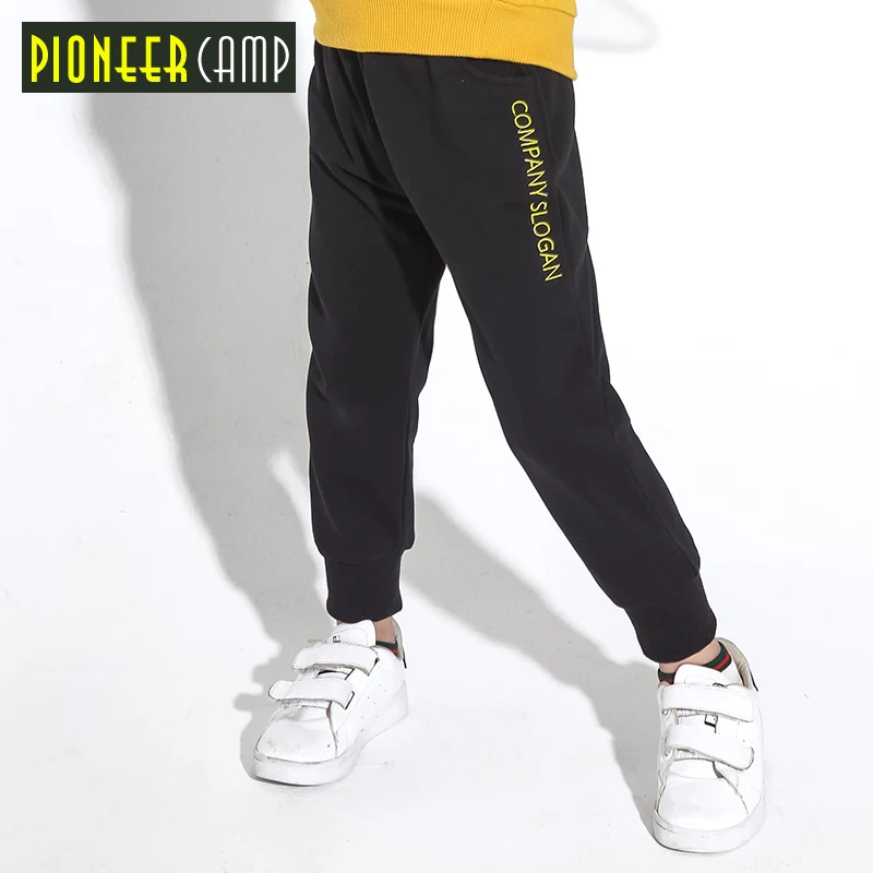 Pioneer camp/новые осенние спортивные штаны для мальчиков детская одежда брюки с