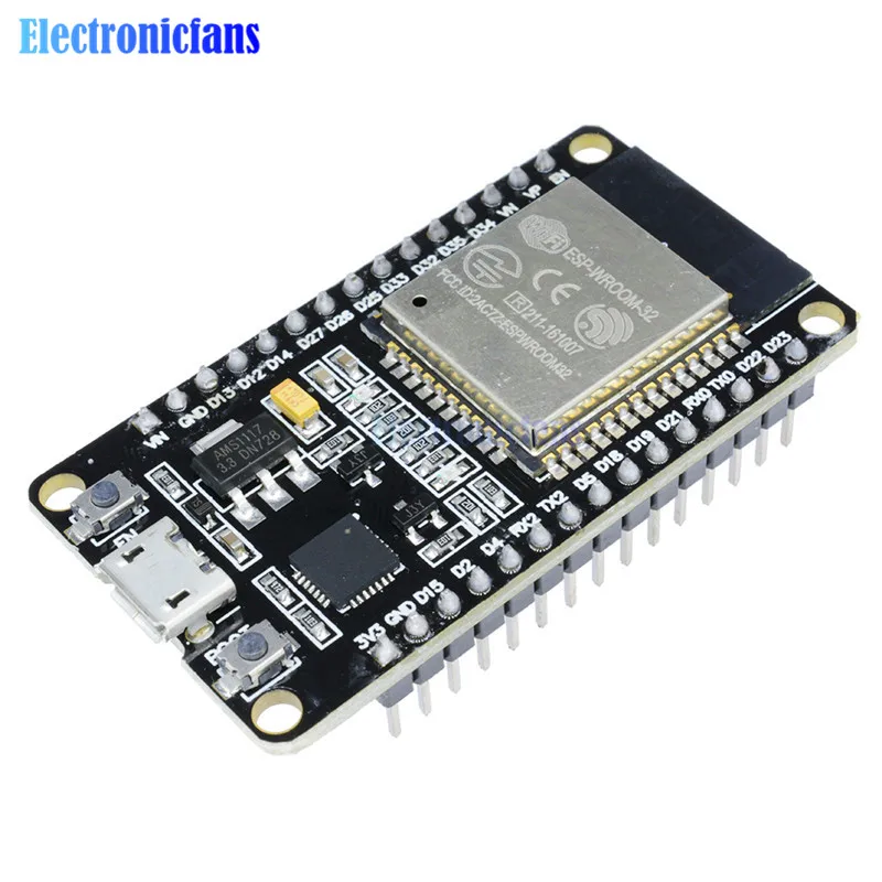 1 шт. ESP32 модуль макетной платы WiFi + Bluetooth ультра-низкое энергопотребление