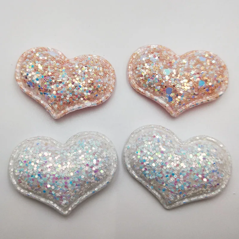 heart Mix 30 шт./лот высококлассные Блестящие Блестки с подкладкой нашивки "Корона" аппликации для одежды Швейные принадлежности "сделай сам" Ремесло Украшение - Цвет: heart Mix