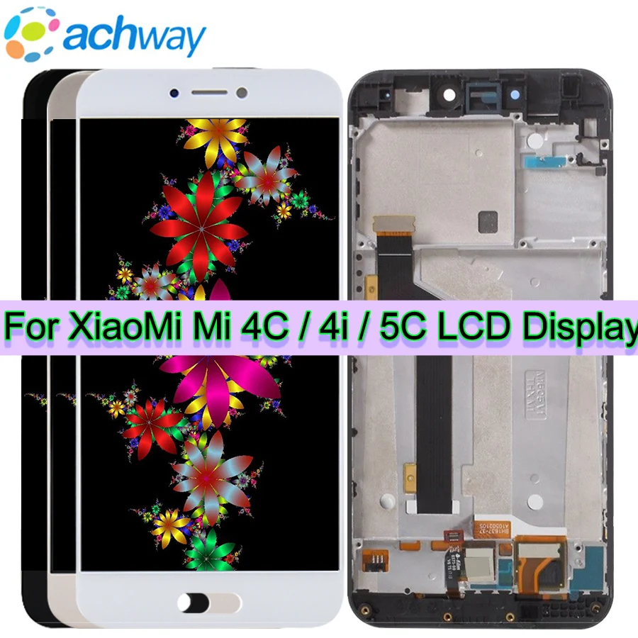 Eachway для Xiaomi Mi4C Mi 5C ЖК дисплей с сенсорным экраном дигитайзер в сборе FHD 1920x1080 MI5C 4C