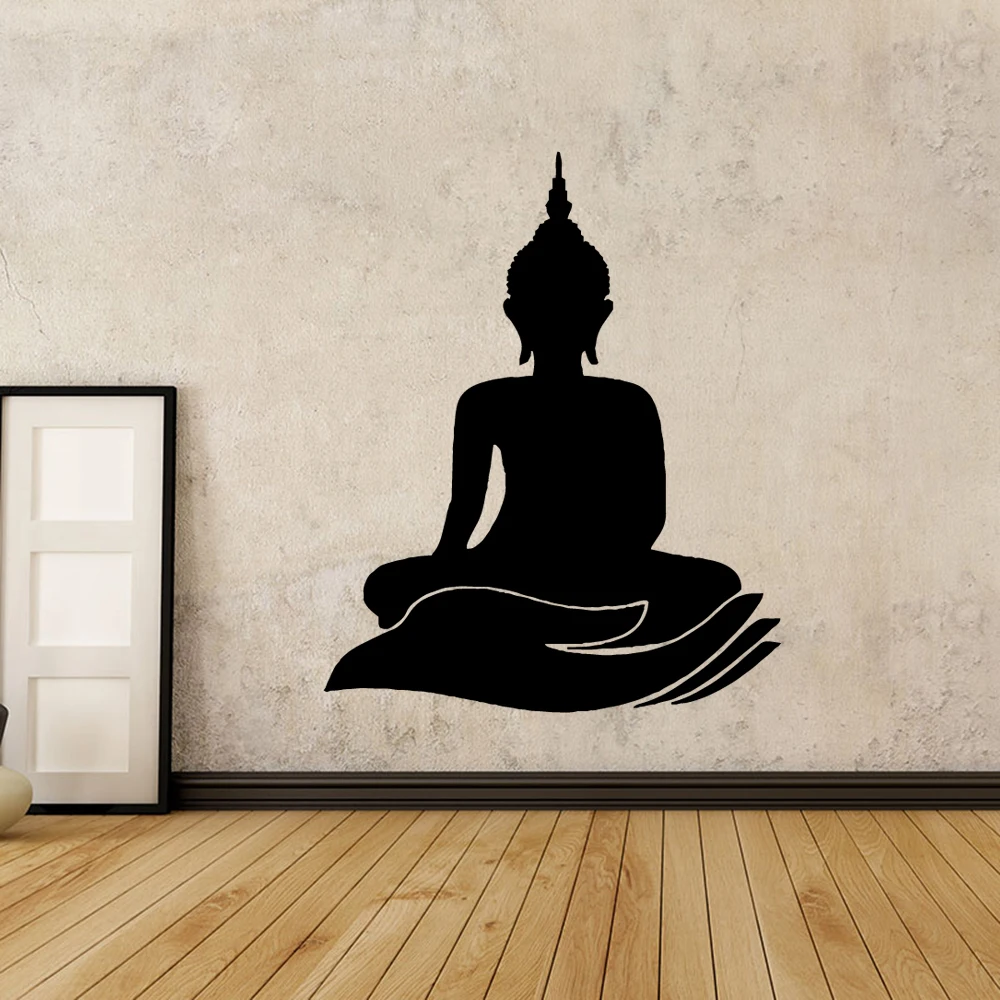 

New Design Buddha Nursery Wall Sticker Vinyl vinilo buda Art Decals For Kids Room Bedroom Wall Decoration Wall Stickers