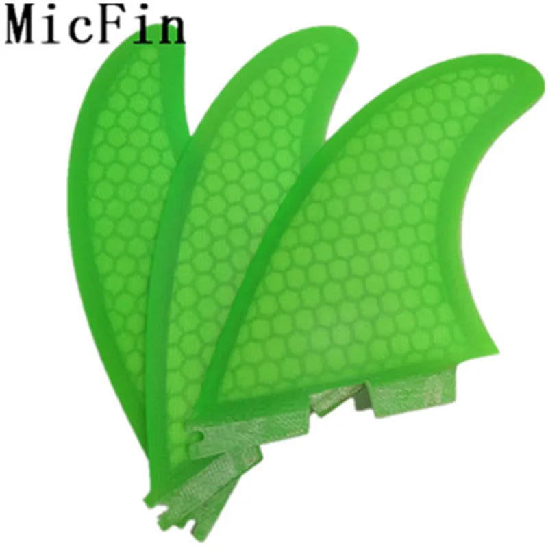 

Micfin Fiberglass hongey bomb carbon FCS II fins G5 surf fins for surfboard(Three-set) pranchas de surf quilhas fcs2 surfing fin