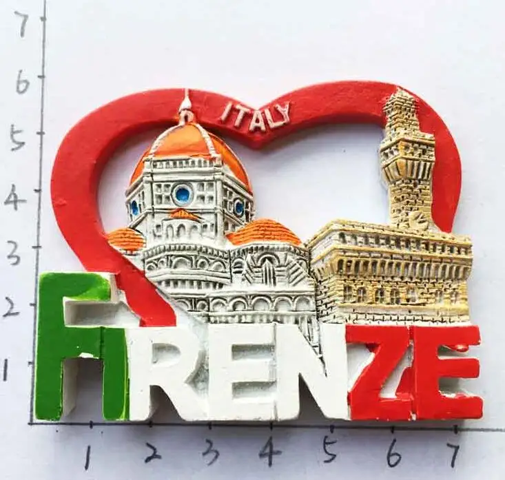 Магнитные 3d магниты на холодильник Lecce дорожные сувениры магнитные наклейки