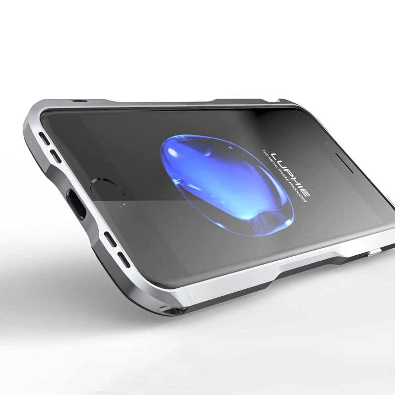 Чехол LUPHIE для iPhone 7 Plus 5 Оригинальный Роскошный противоударный жесткий