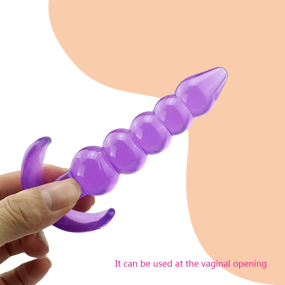 Female silicone anal plug G spot orgasm backcourt transparent nucleus sex products masturbation a variety of styles |