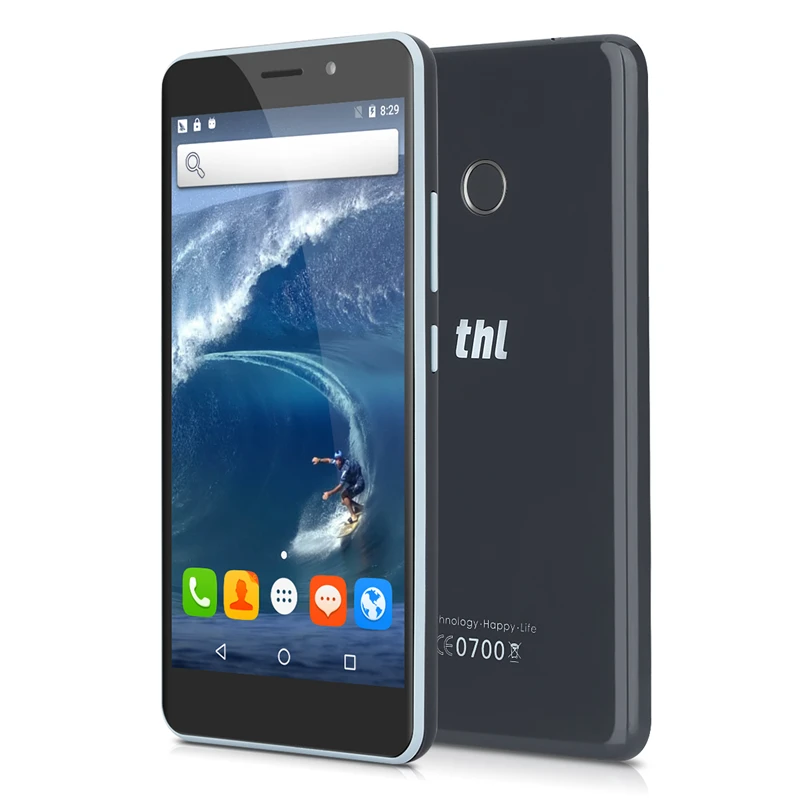 Оригинал THL T9 Pro 5.5 дюймов Android 6.0 Мобильный Телефон 2 Г ОЗУ + 16 ROM MTK6737 Quad Core Смартфон