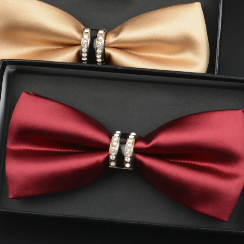 Модный галстук бабочка 2019 мужской однотонный свадебный смокинг брендовые