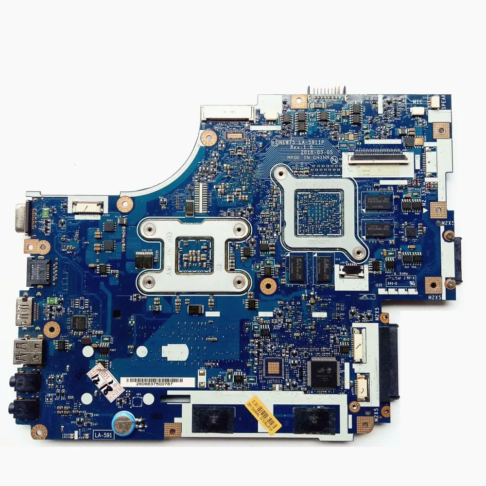 Для acer 5551 5551G 5552 5552G материнская плата ноутбука NEW75 LA-5911P MBWVF02001 HD6650M/1 ГБ протестированы