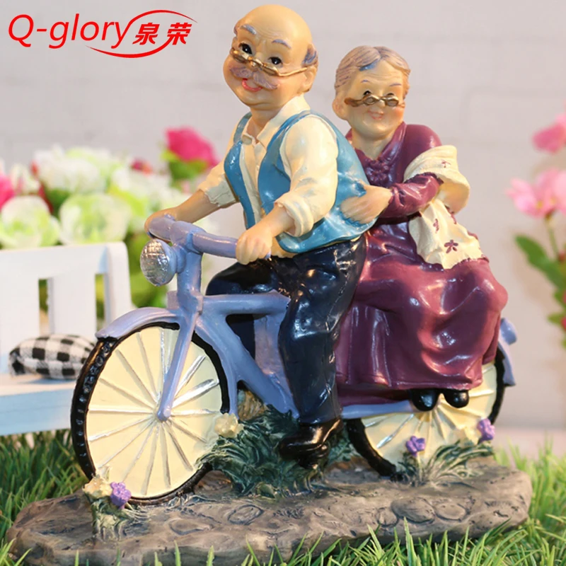 

Q-glory Garden Resin Figures For Home Wedding Decoration Accessories Miniature Garden Decorative Ornaments Souvenir Gifts