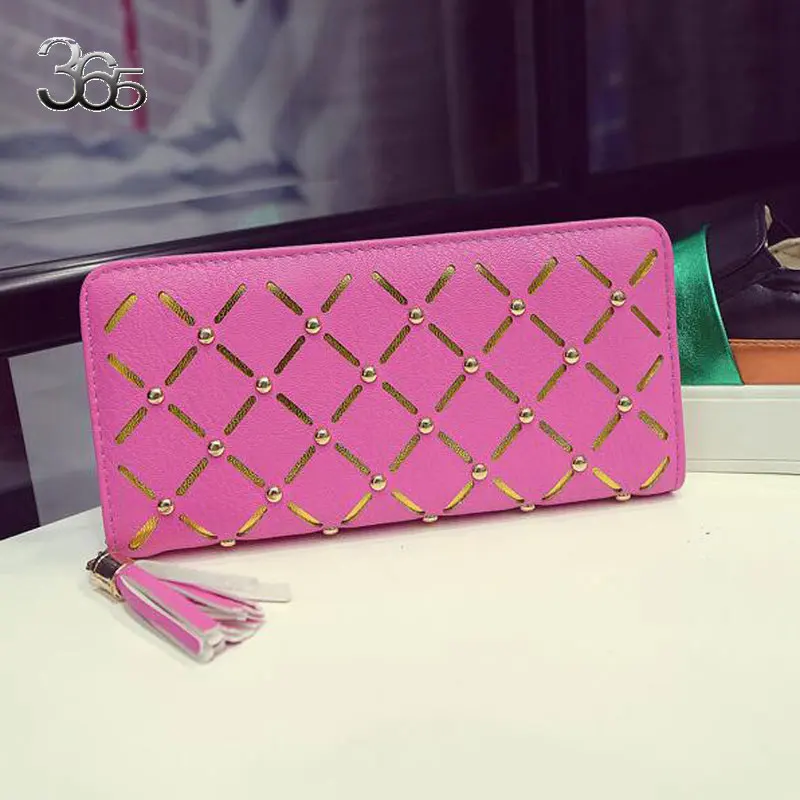 Бесплатная доставка Классический женский кошелек из натуральной воловьей кожи