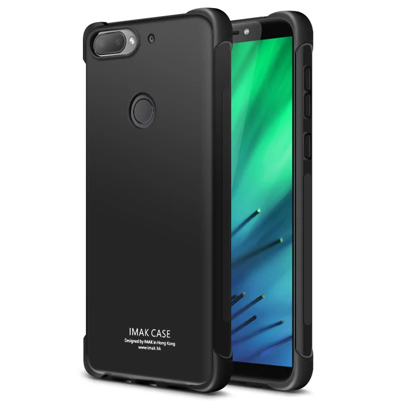 IMAK водителя супер-тонкий мягкий чехол для телефона htc Desire 12 плюс бампер Экран