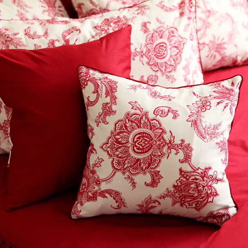 Новый Винтажный чехол для подушки элегантный пасторальный в французском стиле