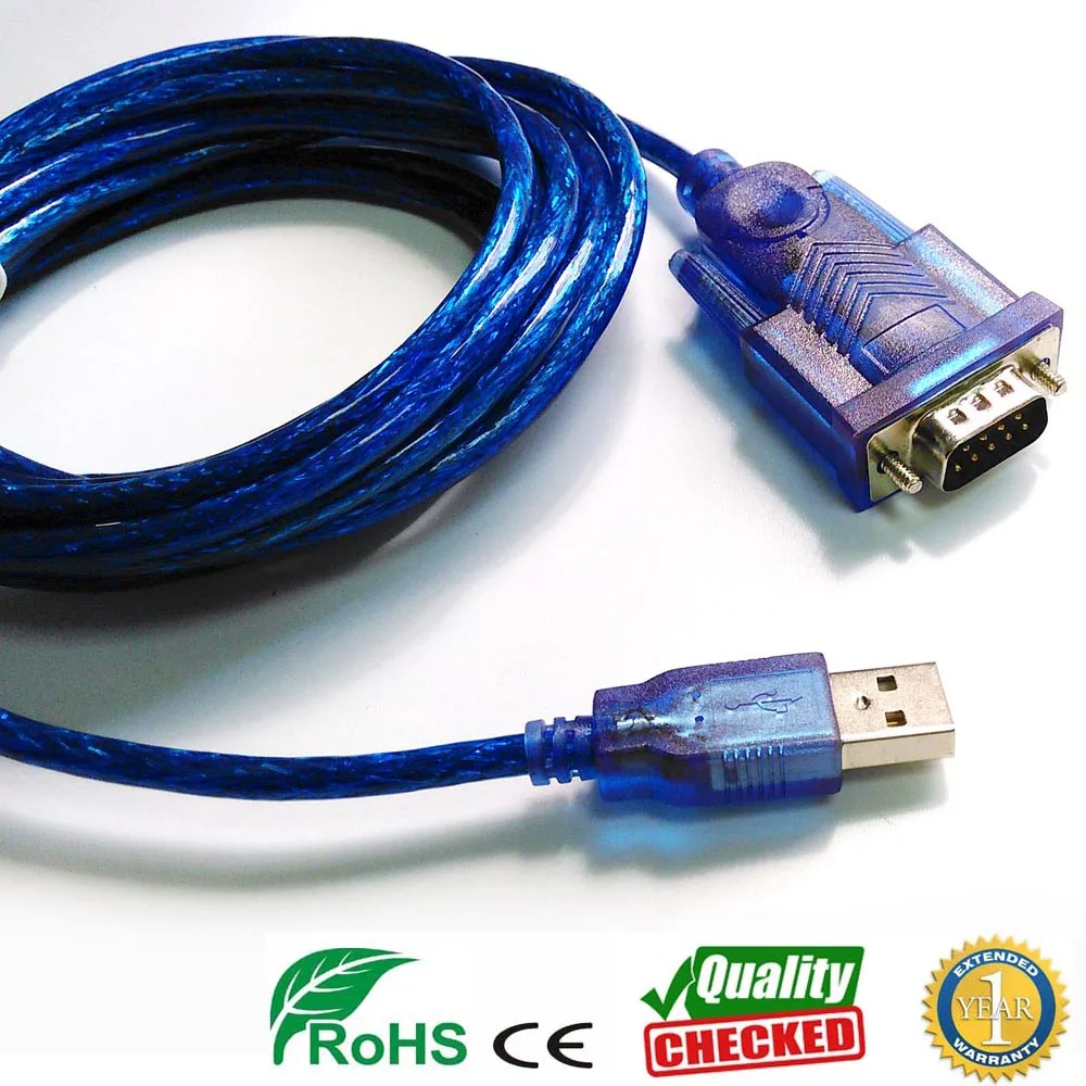 3mtr прозрачный синий ftdi usb rs232 последовательный адаптер кабель к kable chip micro серийный
