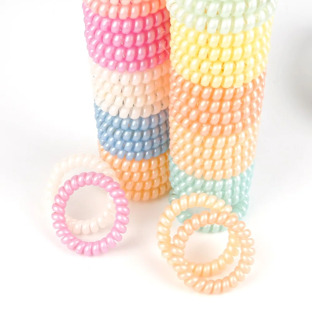 Резинки для волос женские 4-10 дюймов шт./упак. ярких цветов диаметр 5 см