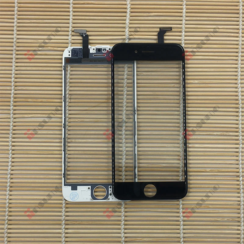 3 в 1 передний Стекло+ рамка+ сенсорный экран Панель для iPhone 5/5C/5S/6/6 Plus Экран ремонт