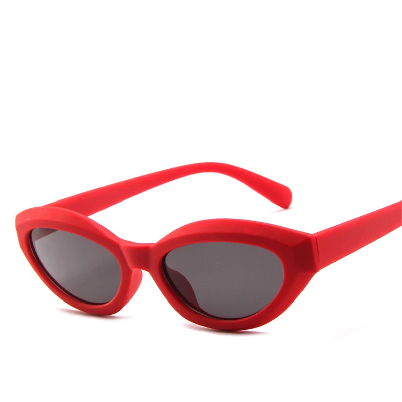 Винтажные эллиптические солнцезащитные очки для женщин Кошачий глаз