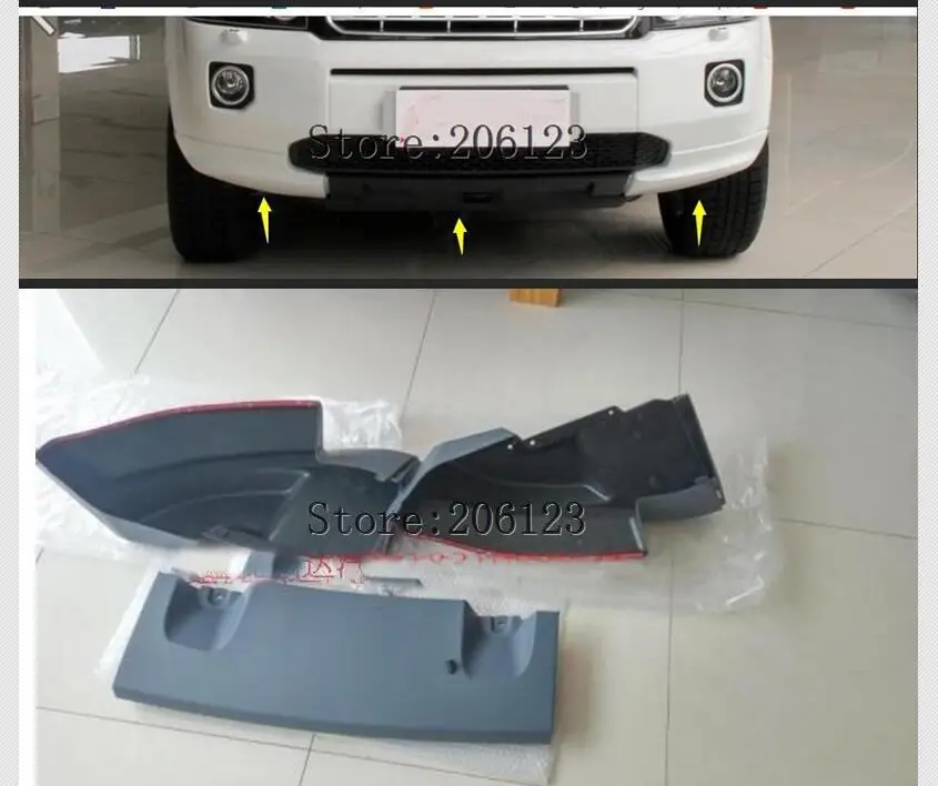 Для LAND ROVER LR2 freelander 2 freelander 2 ABS пластик Неокрашенный передний бампер для Land Rover freelander 2