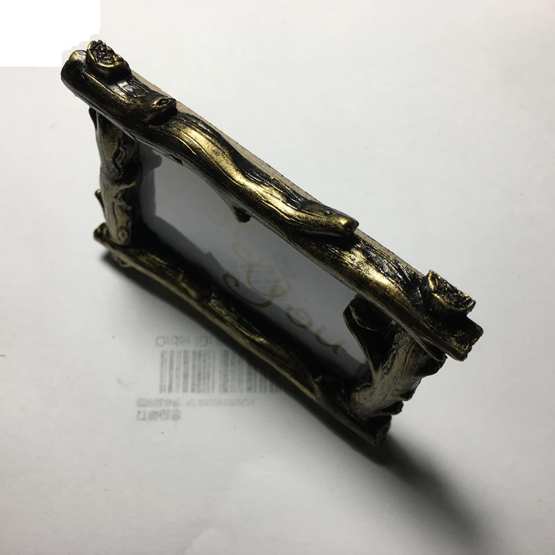 Фабрика быстрая доставка Ретро &quotПтица Язык Цветочный&quot золотой смолы ветки