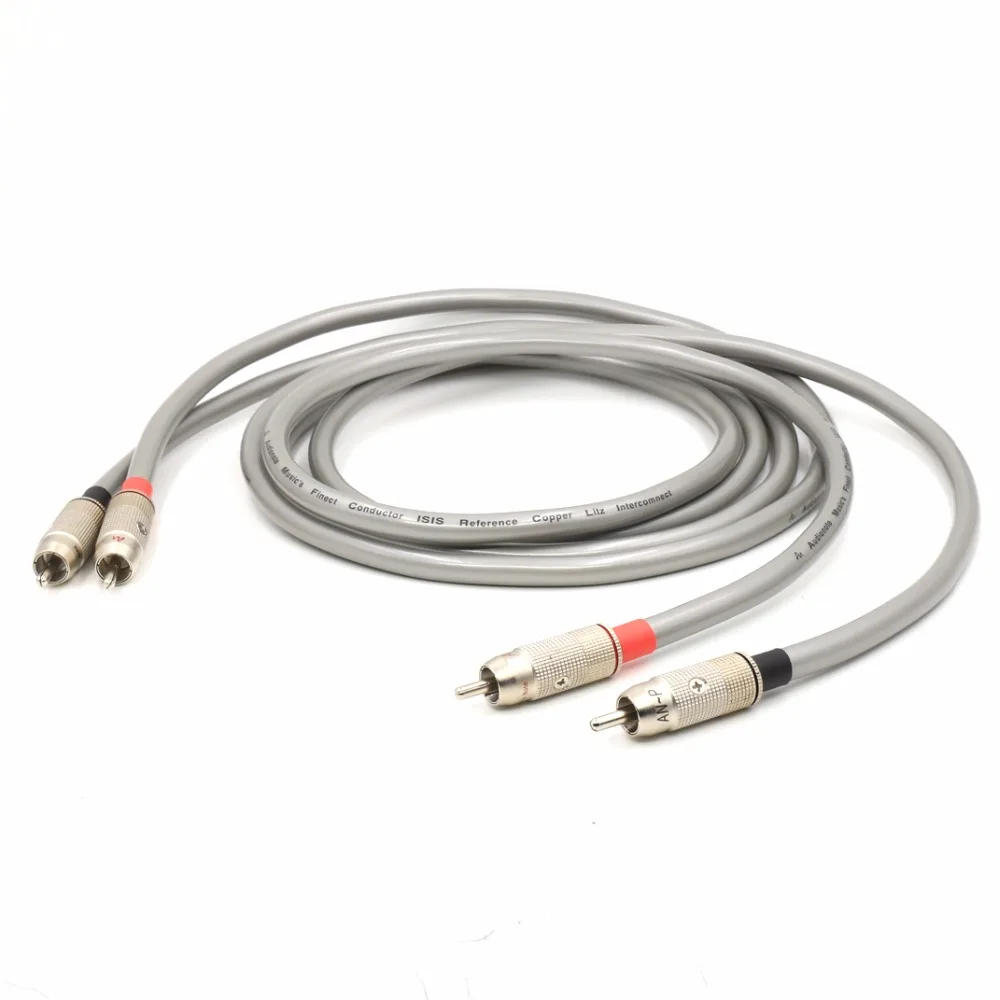 Одножильный соединительный кабель 99.99% чистого серебра RCA 1 5 м AN Vx|cable rca audio|cable