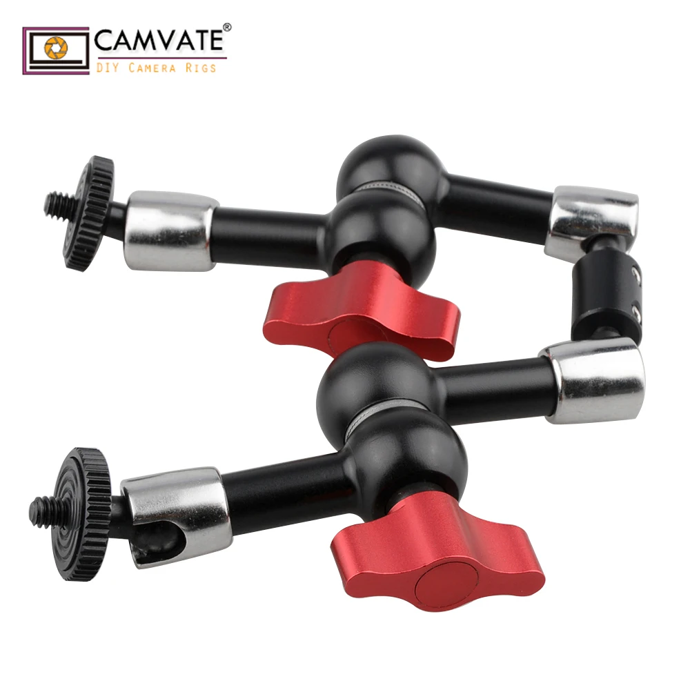 CAMVATE удлинитель Magic Arm (макс. 28 см) и Вращающаяся мини шаровая Головка на 360 градусов