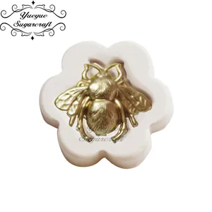 Силиконовая форма Yueyue Sugarcraft для насекомых, форма для помадки, инструменты для украшения тортов, форма для шоколада