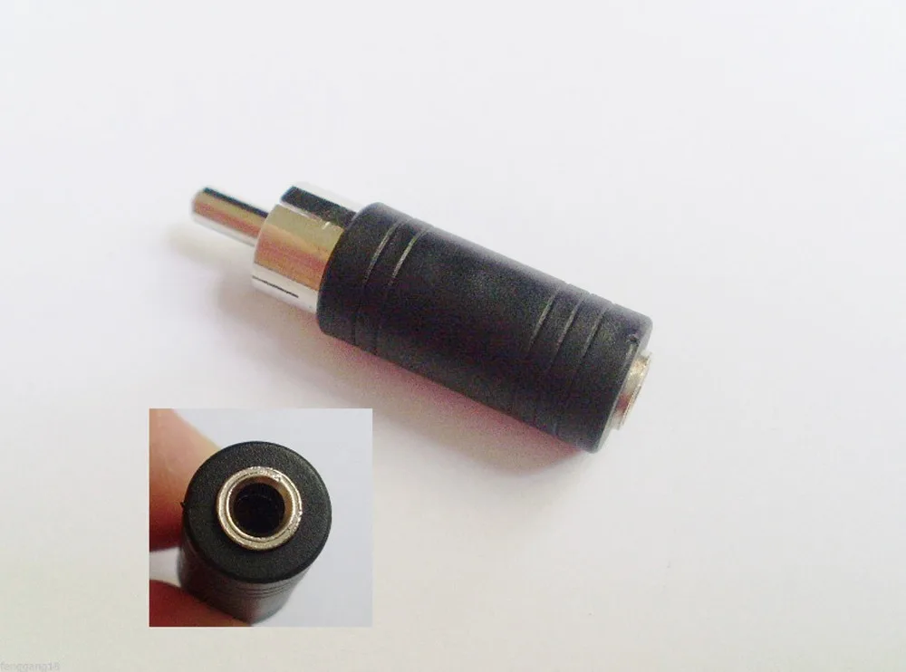 10 шт. RCA штекер 3 5 мм 1/8 &quotЖенский Моно аудио AV адаптер Разъем конвертер|plug 3.5mm|plug