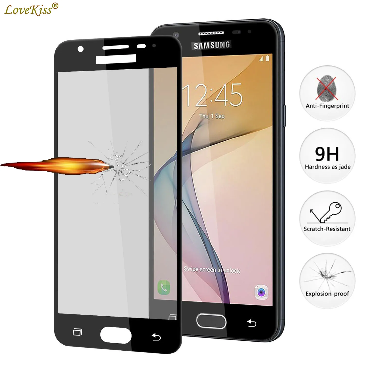 J7Prime 3D изогнутая полноразмерная пленка для Samsung Galaxy J7 Prime G610 G610F Защитная экрана