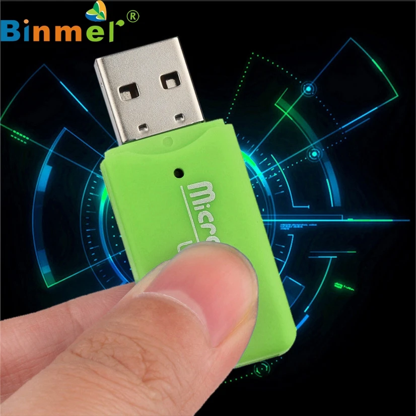 Factory Price Hot Selling High Speed Mini USB 2.0 Micro SD TF T-Flash Memory Card Reader Adapter Drop Shipping Good Quality | Компьютеры и