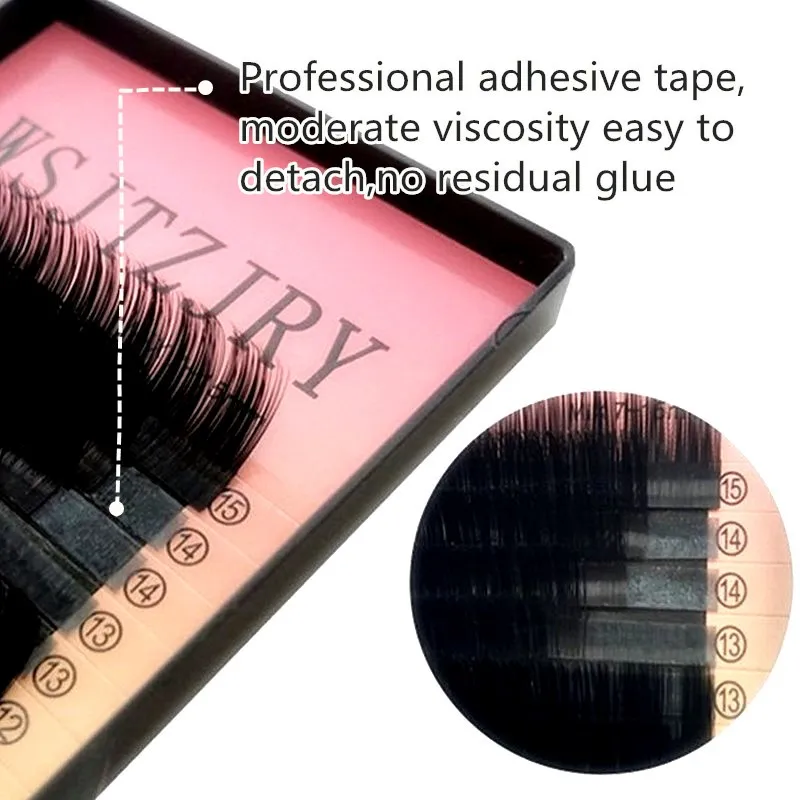 Ресницы для наращивания из норки 7 15 мм 20 рядов/лоток|mink eyelash extensions|eyelash extensionmink