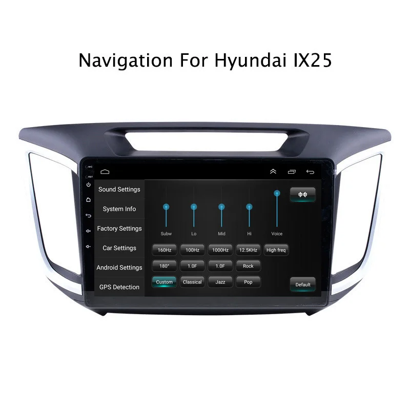 NAVITOPIA 10 1 дюймов 4G LTE wifi головное устройство для hyundai IX25 2014 2015 2017 Android 6 0 2G + 32G