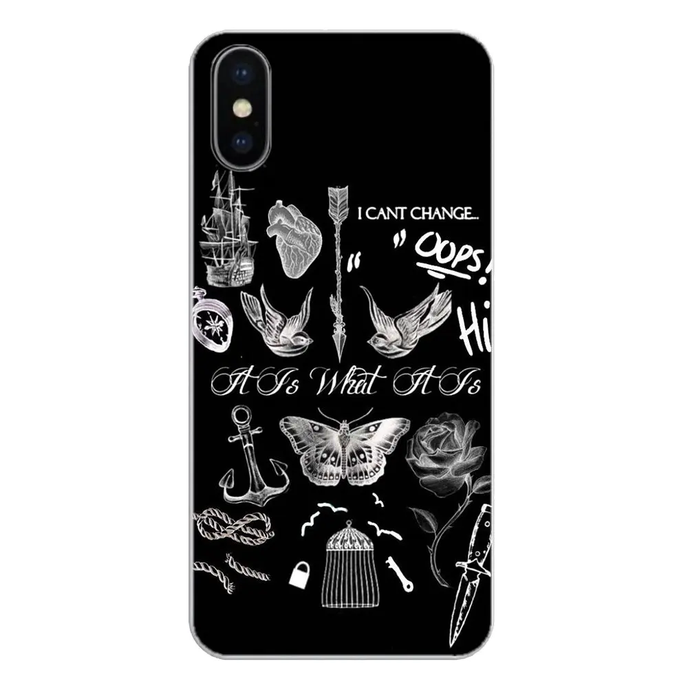 Мягкий прозрачный чехол для LG G7 Q6 Q7 Q8 Q9 V30 X Power 2 3 OnePlus 3T 5T 6T One Direction 1D Tattoos harry styles |