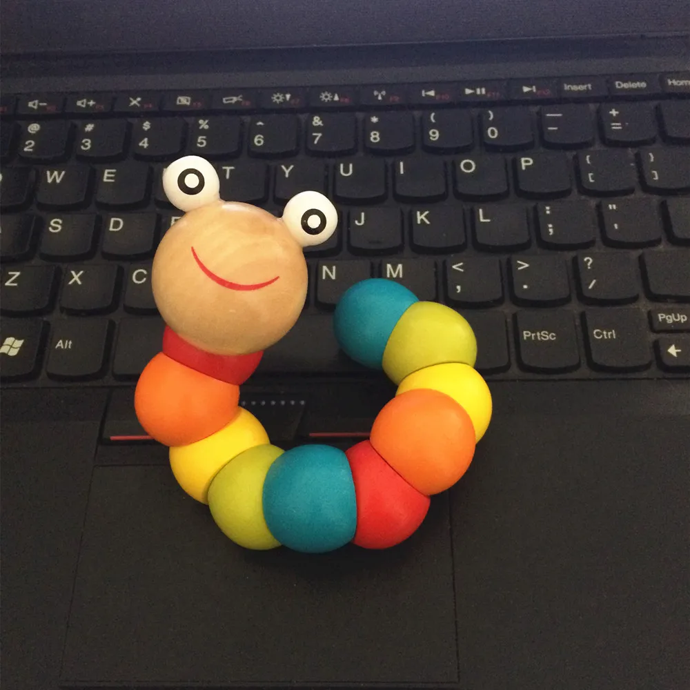 Baby Toys Дерево Погремушки Kids Раннее Образование for детские Мальчики Девочки
