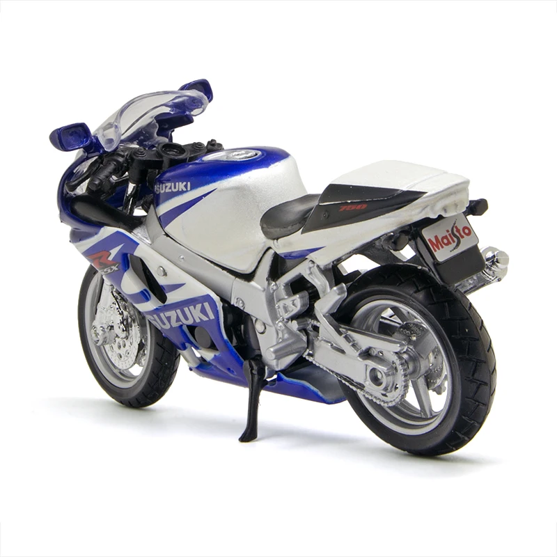 Модель мотоцикла Maisto 1:18 модель Suzuki GSXR750 из сплава миниатюрная гоночная игрушка