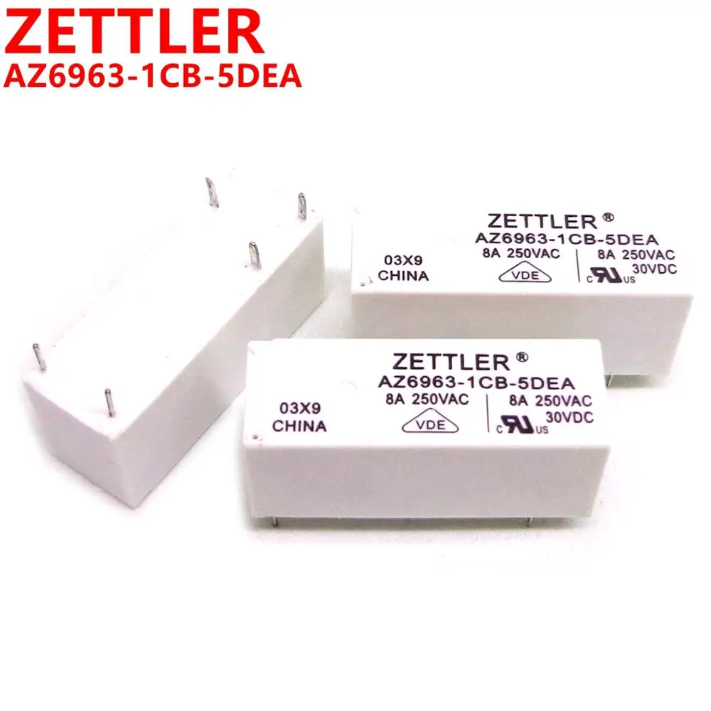 

Новинка и оригинальное реле ZETTLER 5 шт.
