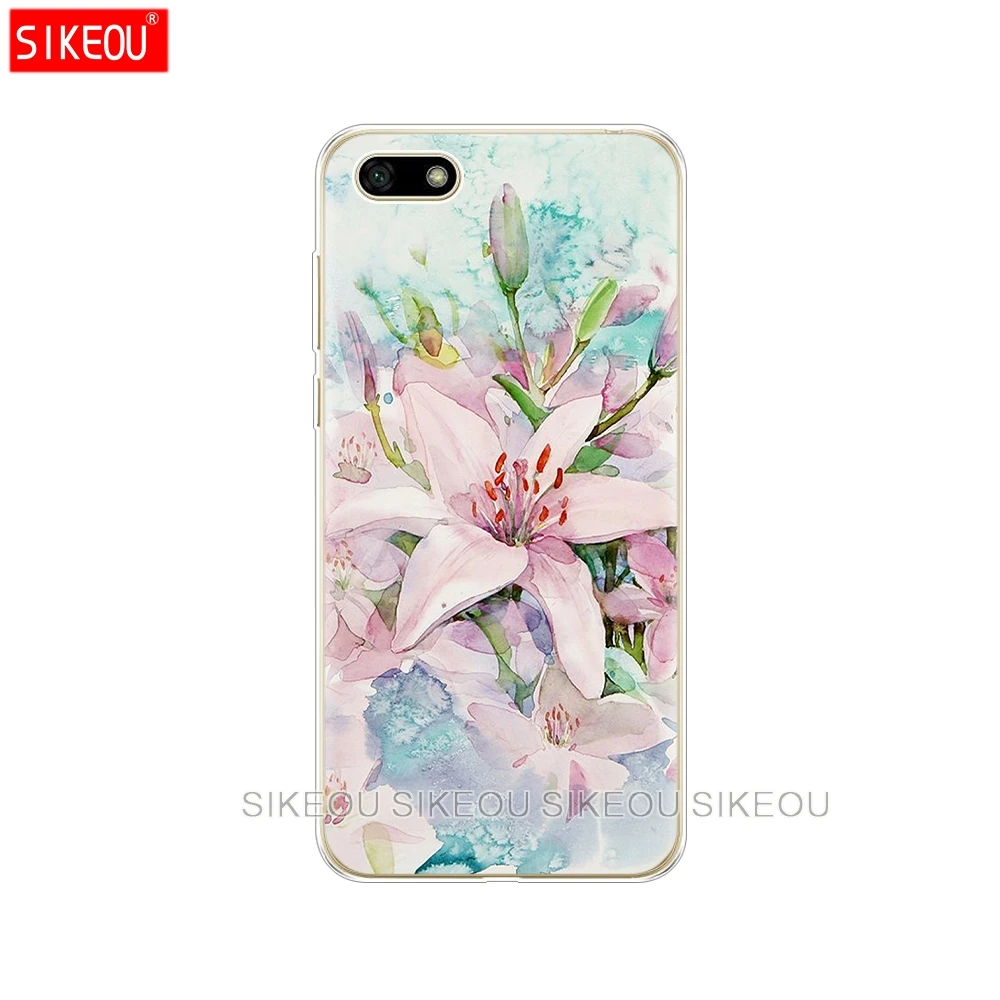 33759 Силиконовый чехол для телефона coque Honor 7A, чехол 5,45 дюйма, мягкий бампер, чехол для телефона huawei Honor 7A 7 A DUA L22, русская версия 5 45 - Цвет: 33759