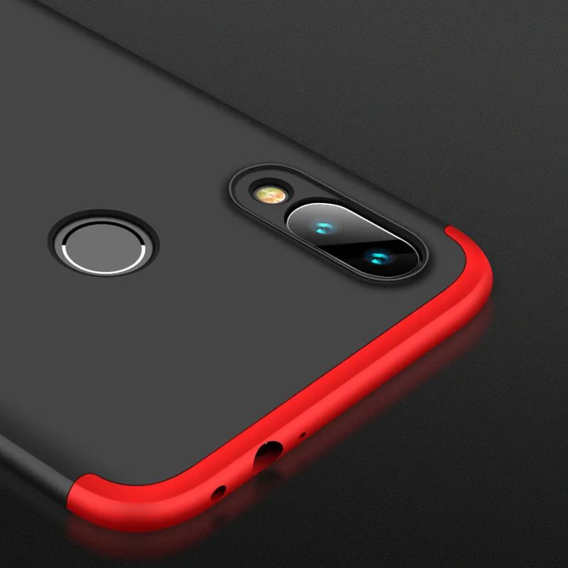 чехол Note 5 6 7 8 Pro Note8T Funda 360 Full 3in1 Case For Xiaomi 9 SE A3 Redmi K20 7A 8A Couple Simple Phone Cover | Мобильные