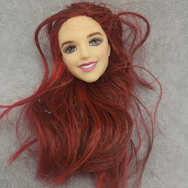 Оптовая продажа подарок на день рождения 1 шт. оригинальные куклы головы макияж DIY