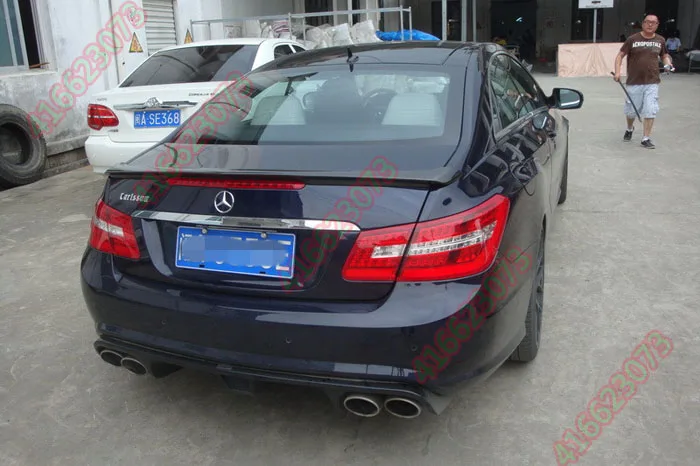 Задний спойлер из углеродного волокна для Mercedes Benz E Coupe E260 E300 E350 2 двери|carbon fiber rear