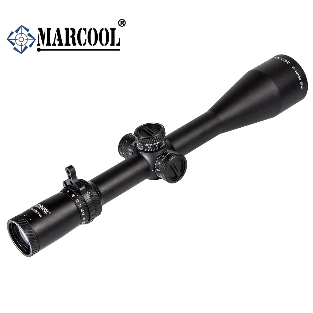 Первая фокальная плоскость MARCOOL S.A.R. HD 5 30X56 SFL FFP Охота Тактический оптический