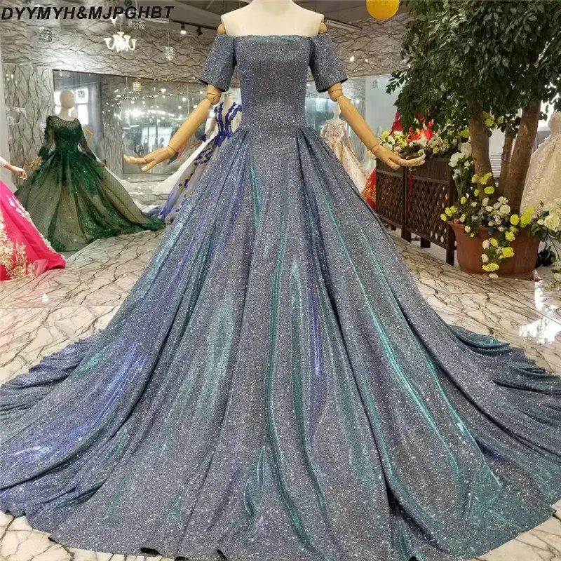 Винтажные вечерние платья с короткими рукавами 2019 простые Сексуальные Длинные