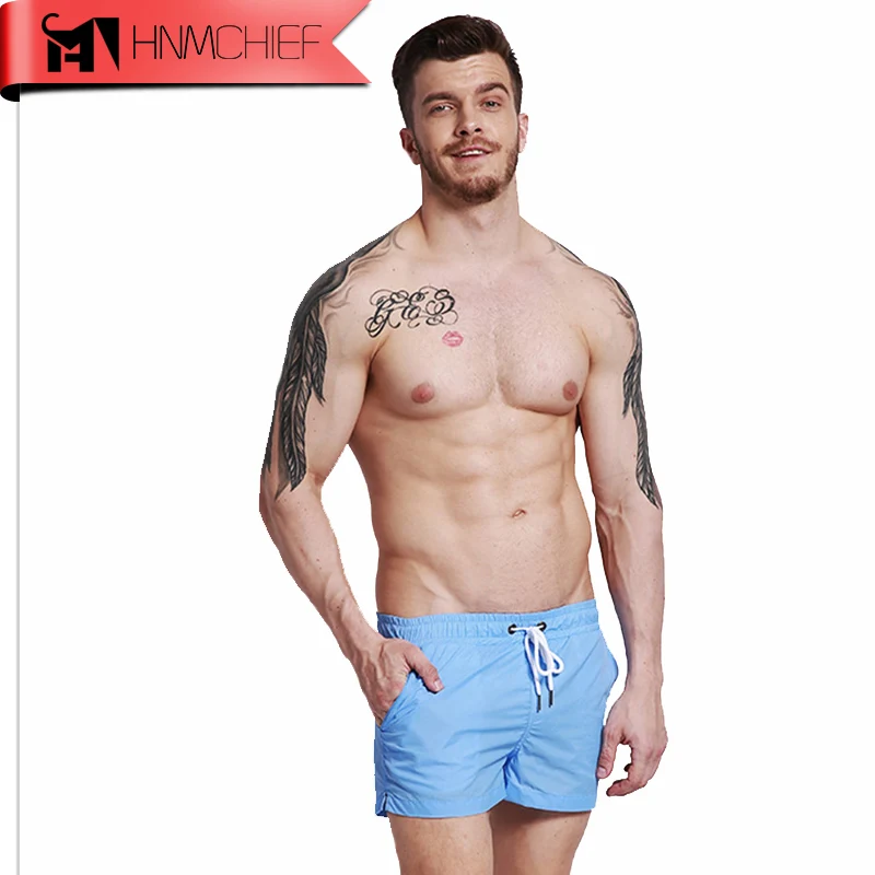 Мужские шорты для пляжа короткие плавки серфинга и бега спортивные Бермуды |