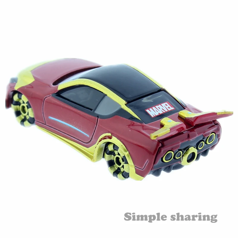 Takara Tomy Tomica Marvel TUNE Evo 4 0 Железный человек Elixion Zeeta Motors автомобиль литые детские