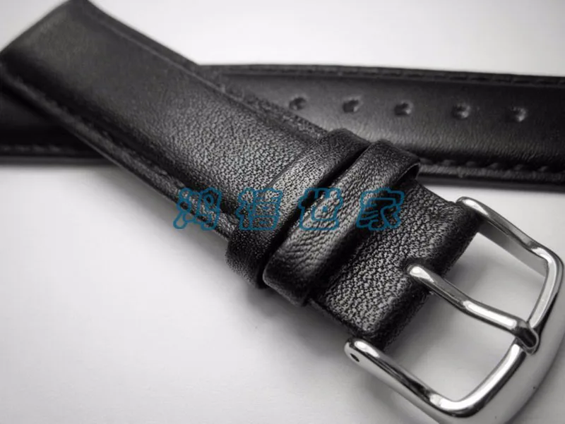 Высококачественный черный ремешок для часов 18 мм 19 20 21 22 с пряжкой Omega Tissot Seiko Casio |