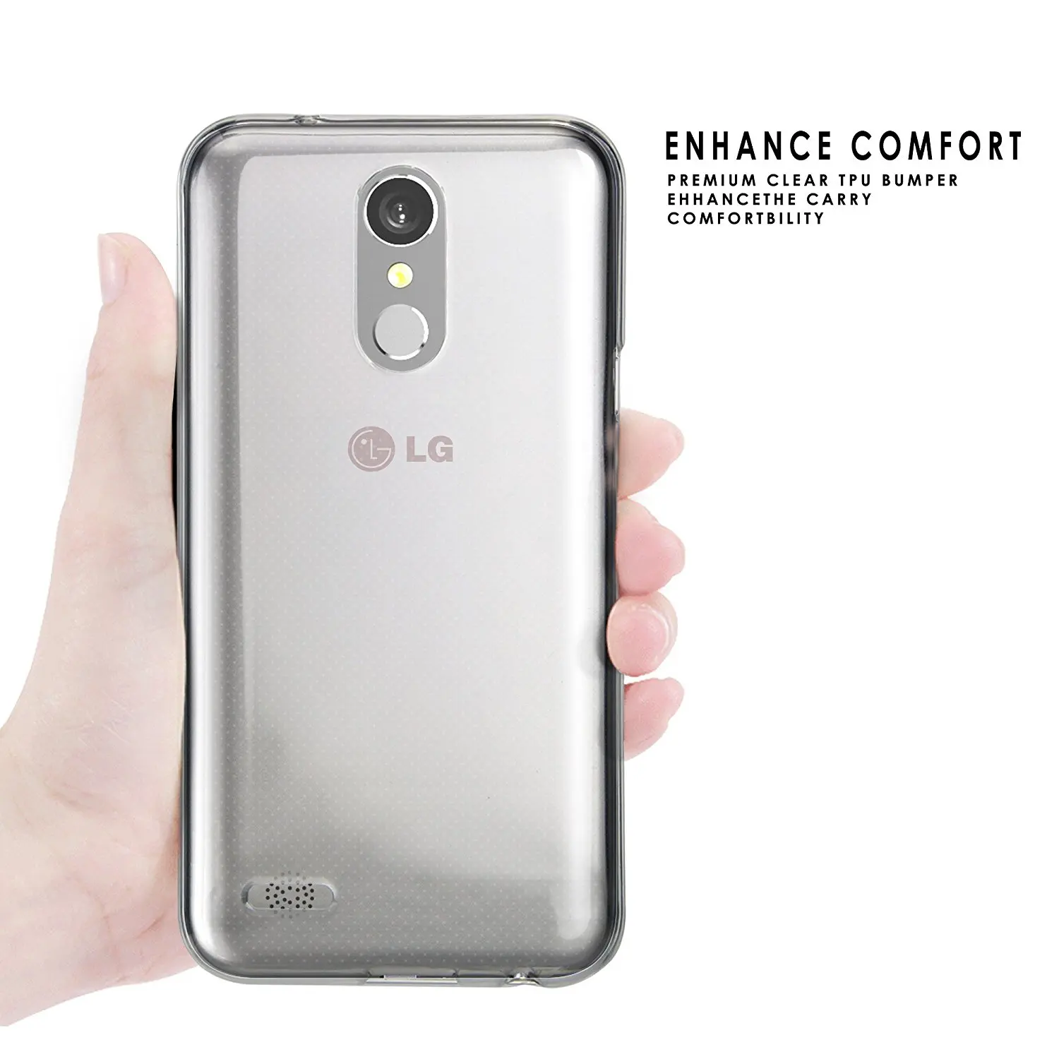 TELEYAGO для LG Aristo 2 Чехол тонкий прозрачный мягкий термополиуретановый силиконовый